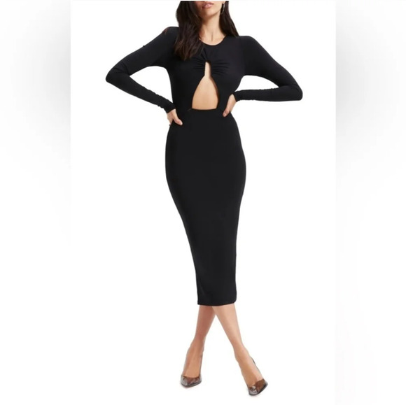 Good American Dresses & Skirts - New‎ Good American Cutout Long Sleeve Dress 4 (XL)